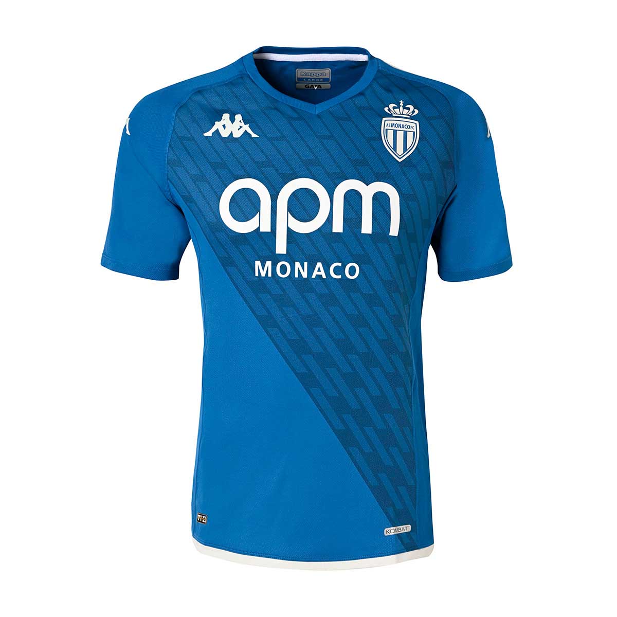 Maillot Kombat Pro Gardien AS Monaco 23 24 Bleu Homme Kappa France