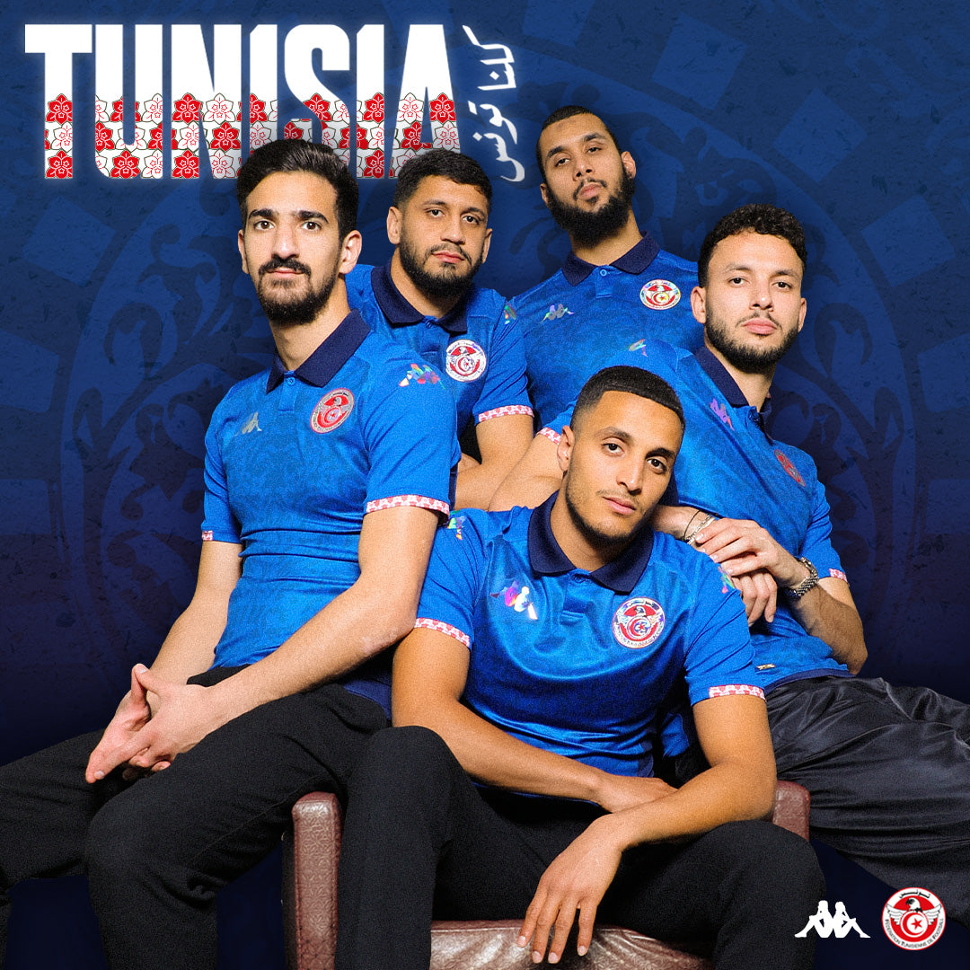 KAPPA DEVOILE LE TROISIEME MAILLOT DE LA TUNISIE POUR LA CAN 2024