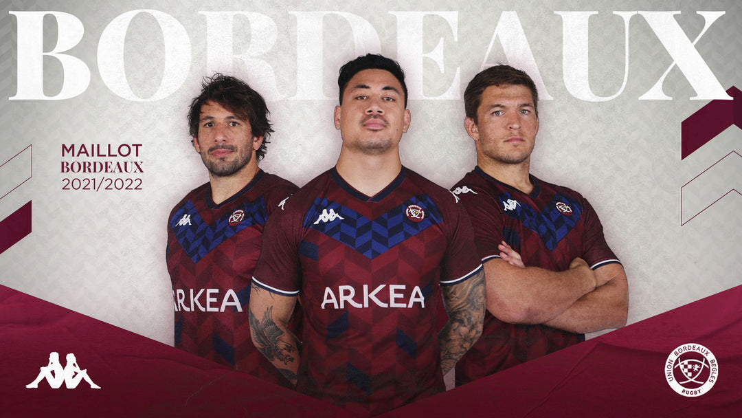 L'UBB RÉVÈLE SON MAILLOT KOMBAT™ PRO DOMICILE 2022 BORDEAUX