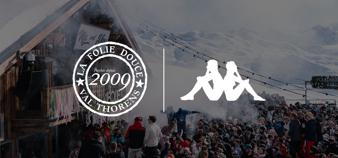 Kappa devient partenaire de la Folie Douce Val Thorens à partir de la saison d’hiver 2024-2025