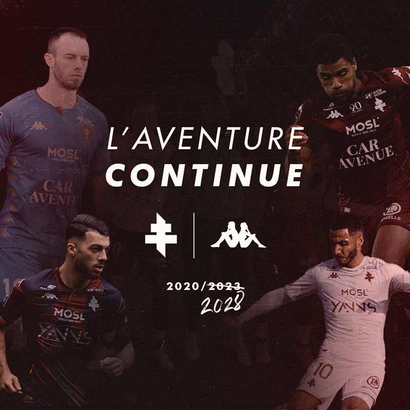 KAPPA ET LE FC METZ PROLONGENT JUSQU'EN 2028 !