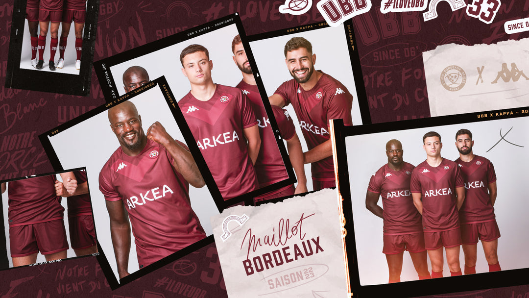 L’UBB DÉVOILE SES MAILLOTS HOME & AWAY POUR LA SAISON 2022-2023 !