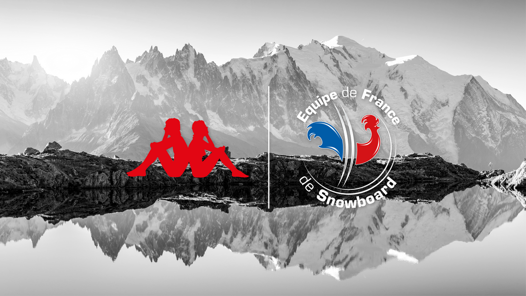 KAPPA DEVIENT LE NOUVEL EQUIPEMENTIER OFFICIEL DE L'EQUIPE DE FRANCE DE SNOWBOARD CROSS JUSQU’EN 2026