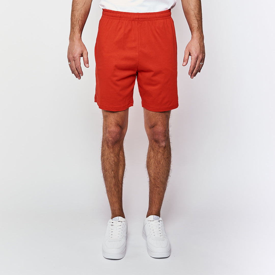 Short Cabas Rouge Homme