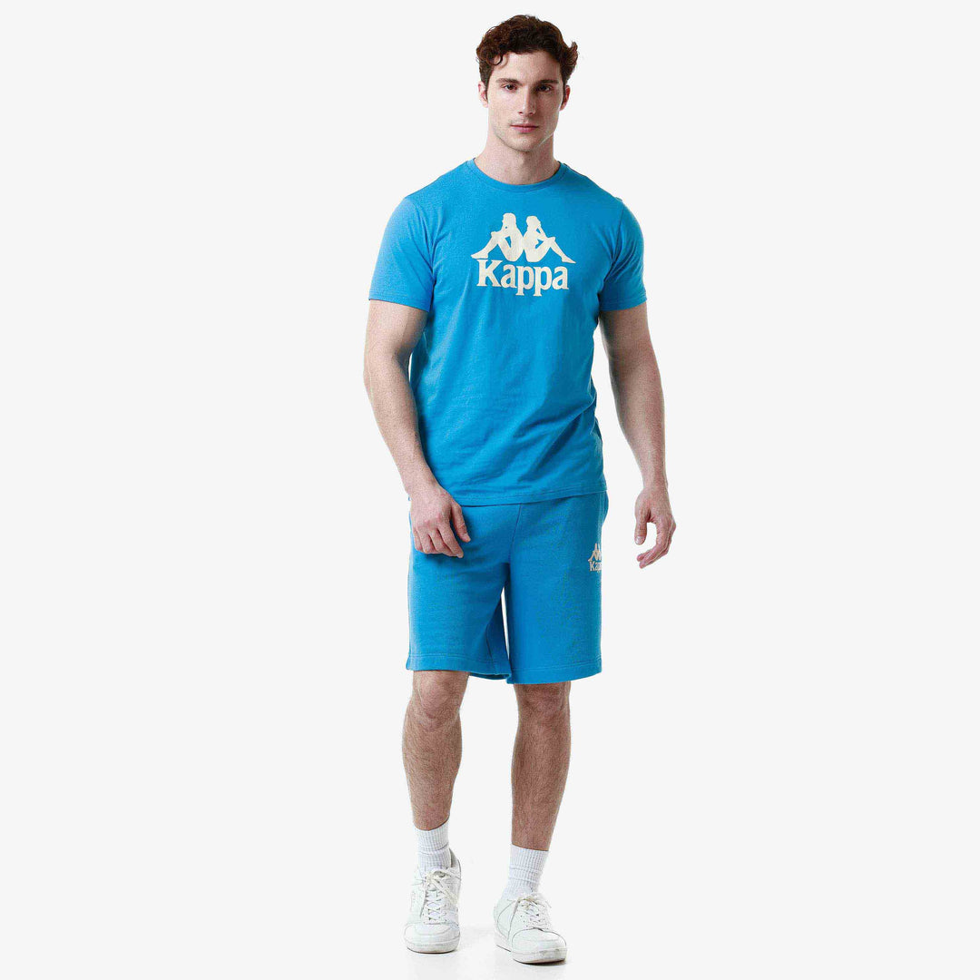 T-shirt Authentic Estessi Bleu Homme