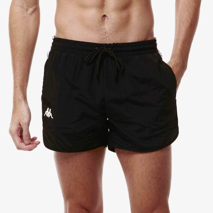 Short de bain 222 Banda Cali Noir Homme