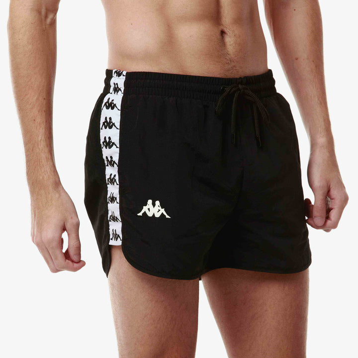 Short de bain 222 Banda Cali Noir Homme