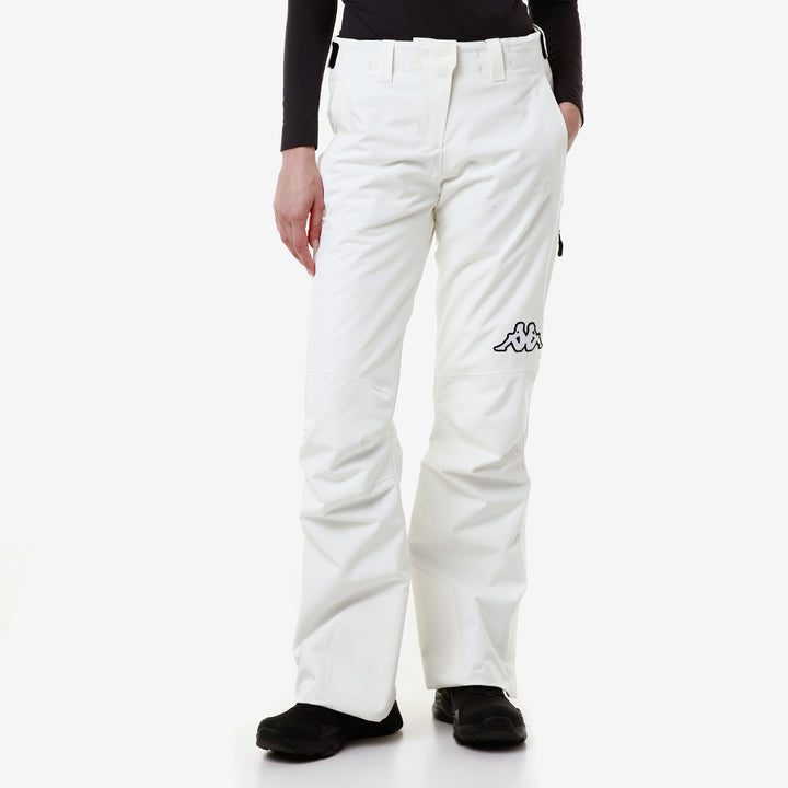 Pantalon 6Cento 665P Blanc Femme