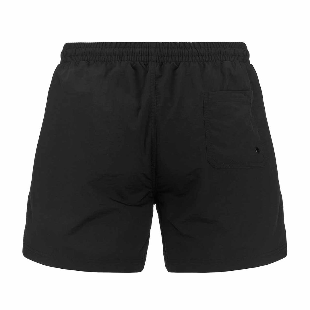 Short De Bain Logo Fulmino Noir Homme