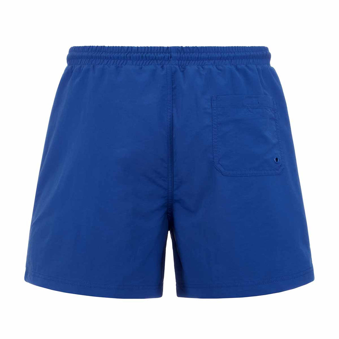 Short De Bain Logo Fulmino Bleu Homme