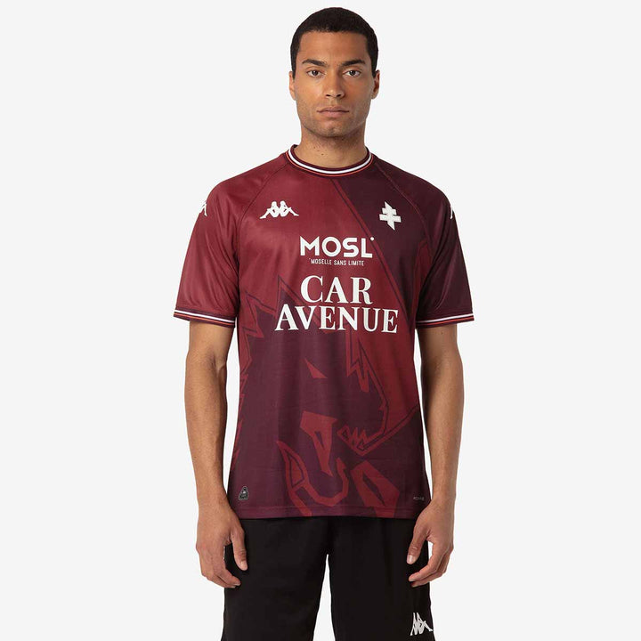 Maillot Kombat Home FC Metz 24/25 Grenat Homme