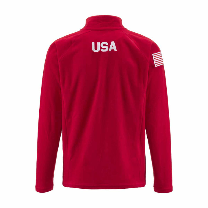 Sweatshirt 8Cento 818 US Ski Team Ski Team Rouge Homme