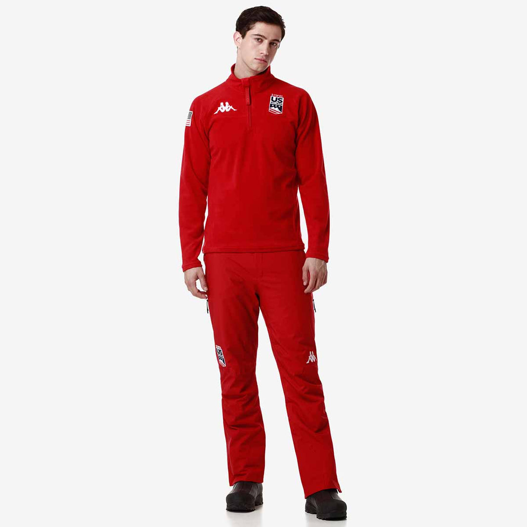 Sweatshirt 8Cento 818 US Ski Team Ski Team Rouge Homme