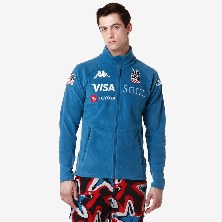 Veste 6Cento 687C US Ski Team Bleu Homme