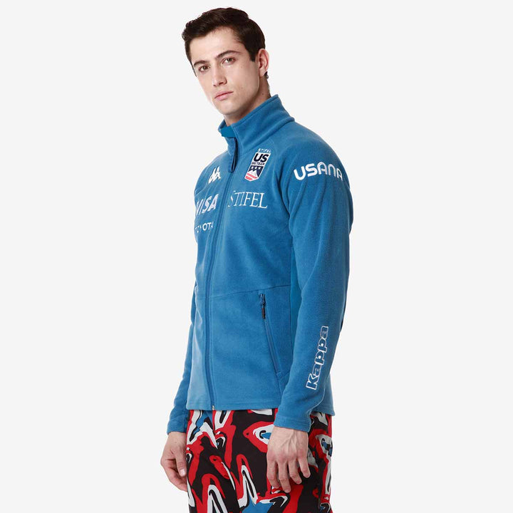 Veste 6Cento 687C US Ski Team Bleu Homme