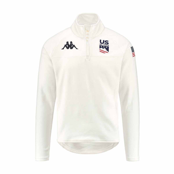 Sweatshirt 6Cento 687B US Ski Team Blanc Unisexe