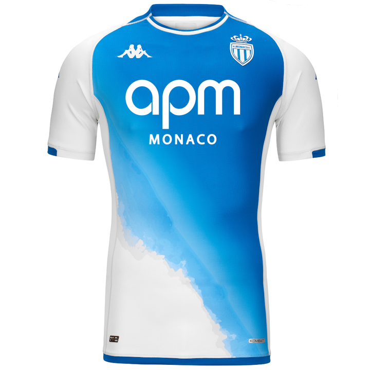 Maillot Kombat Pro Third AS Monaco 23/24 Blanc Homme