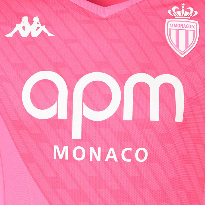 Maillot Kombat Pro Gardien AS Monaco 23/24 Rose Homme