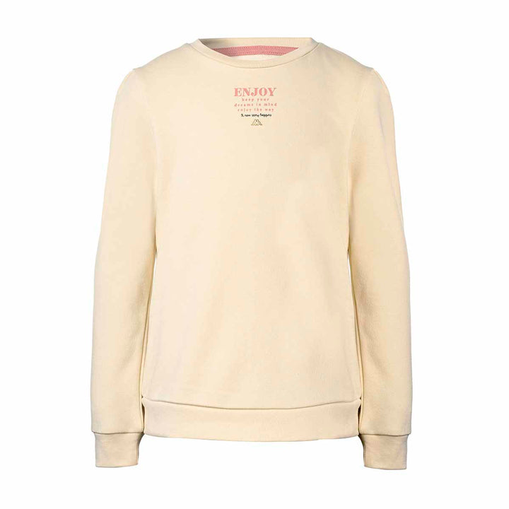 Sweatshirt Biscot Blanc Enfant