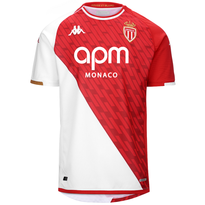 Maillot Kombat Home AS Monaco 23/24 Rouge Enfant