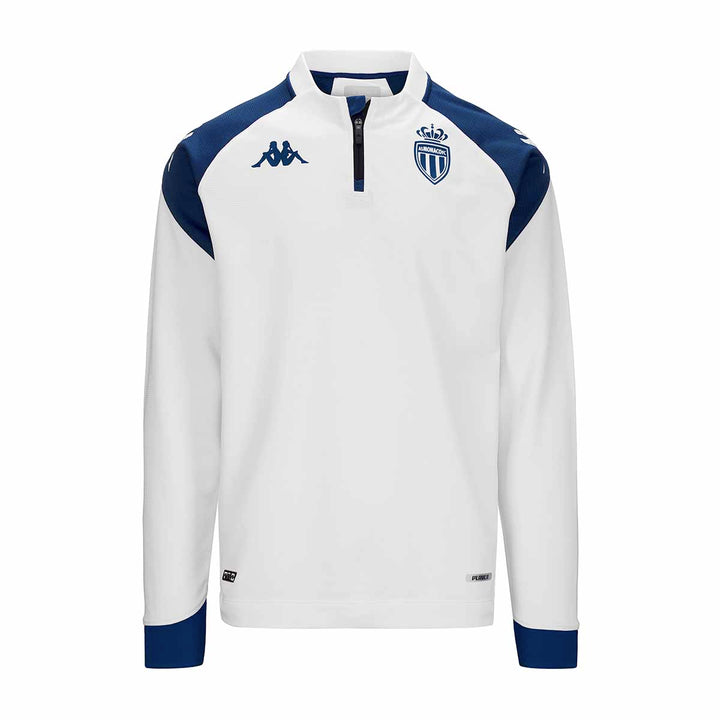 Sweatshirt Ablas Pro 7 AS Monaco 23/24 Blanc Homme