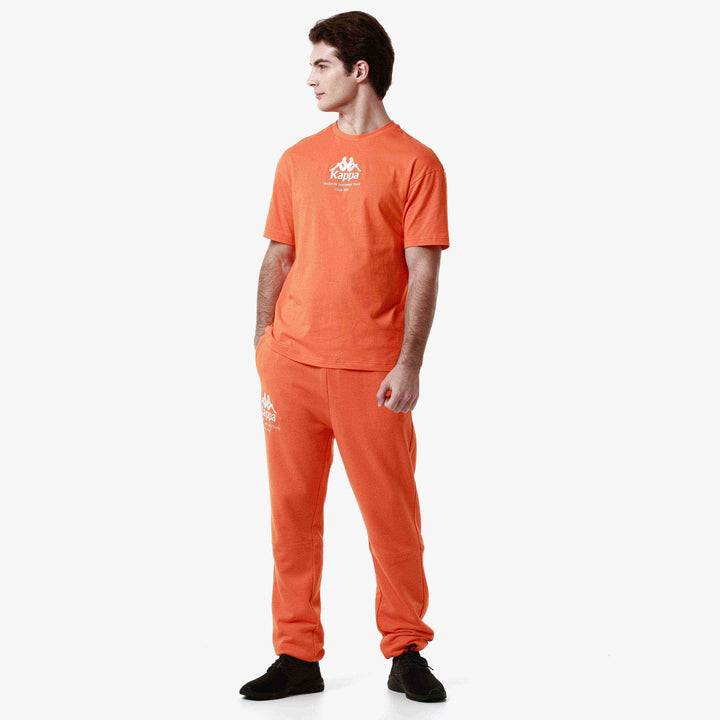 Jogging Authentic Giova Orange Homme