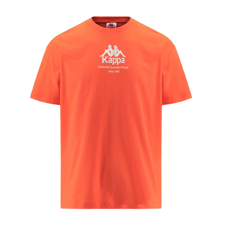 T-shirt Authentic Gastor Orange Homme