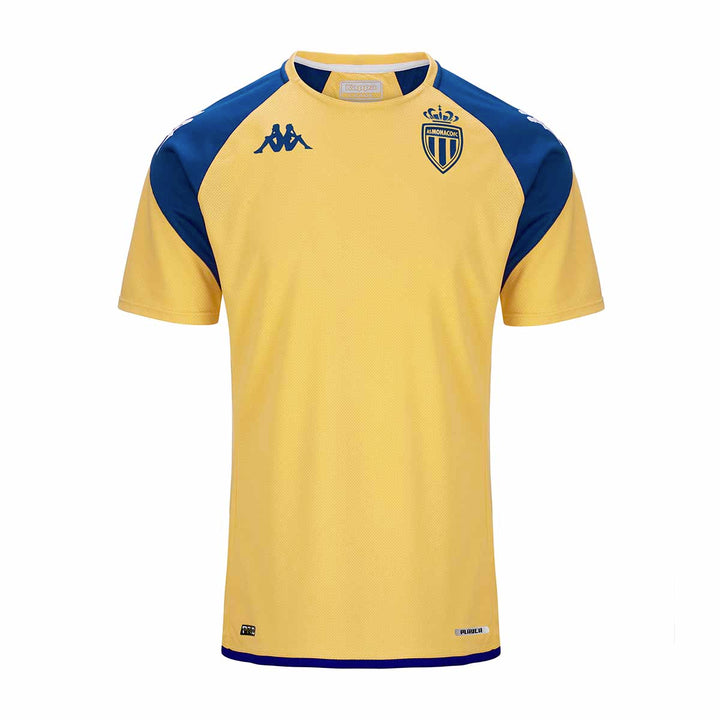 Maillot Abou Pro 7 AS Monaco 23/24 Jaune Enfant