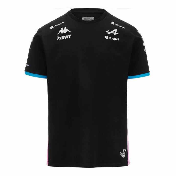 T-Shirt Adiry BWT Alpine F1 Team 2024 Noir Enfant