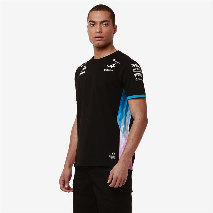 T-Shirt Adiry BWT Alpine F1 Team 2024 Noir Homme