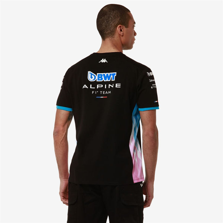 T-Shirt Adiry BWT Alpine F1 Team 2024 Noir Homme