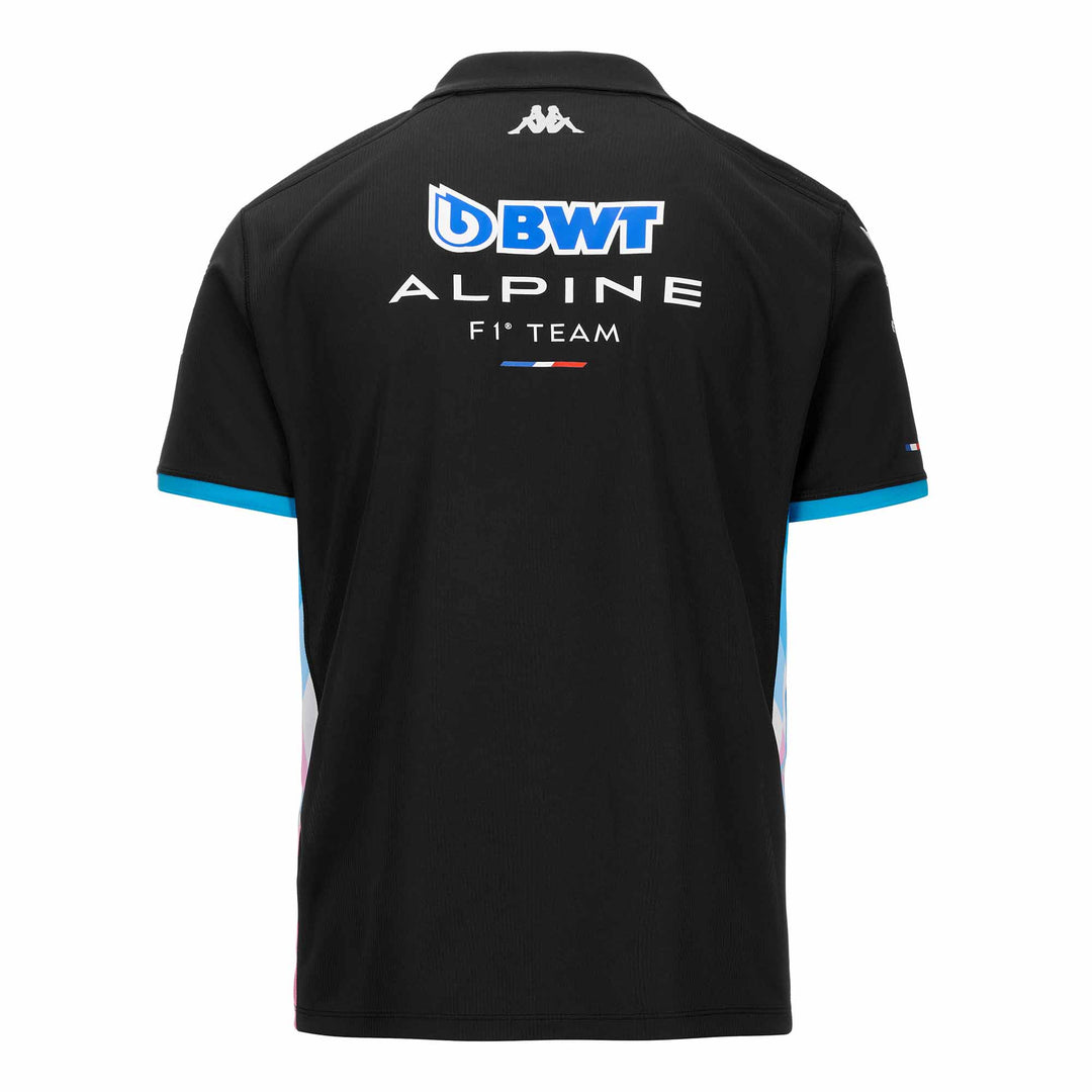 Polo Adlam BWT Alpine F1 Team 2024 Noir Homme