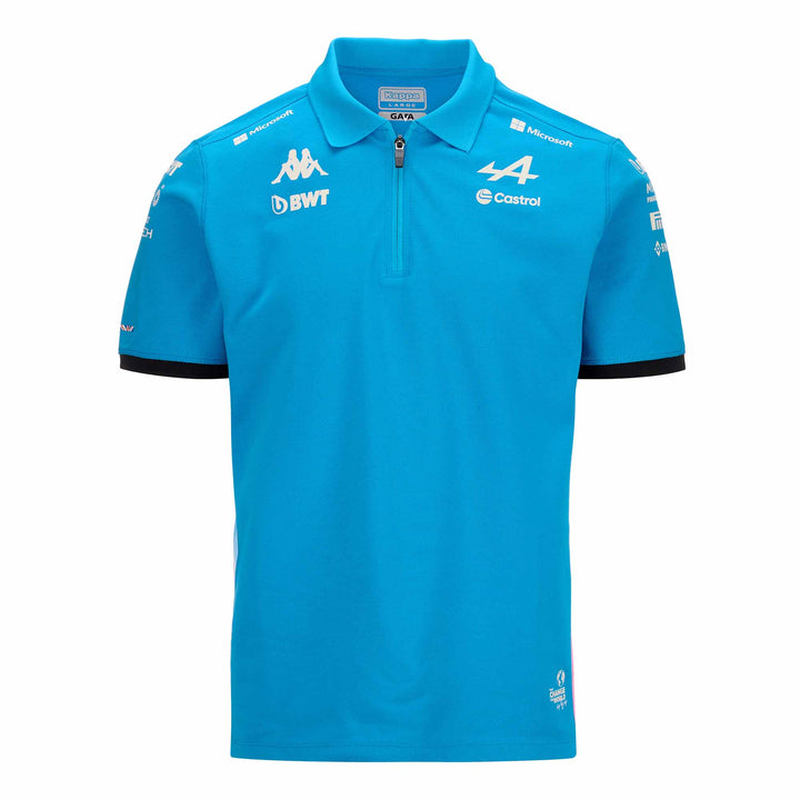 Polo Adrem BWT Alpine F1 Team 2024 Bleu Enfant