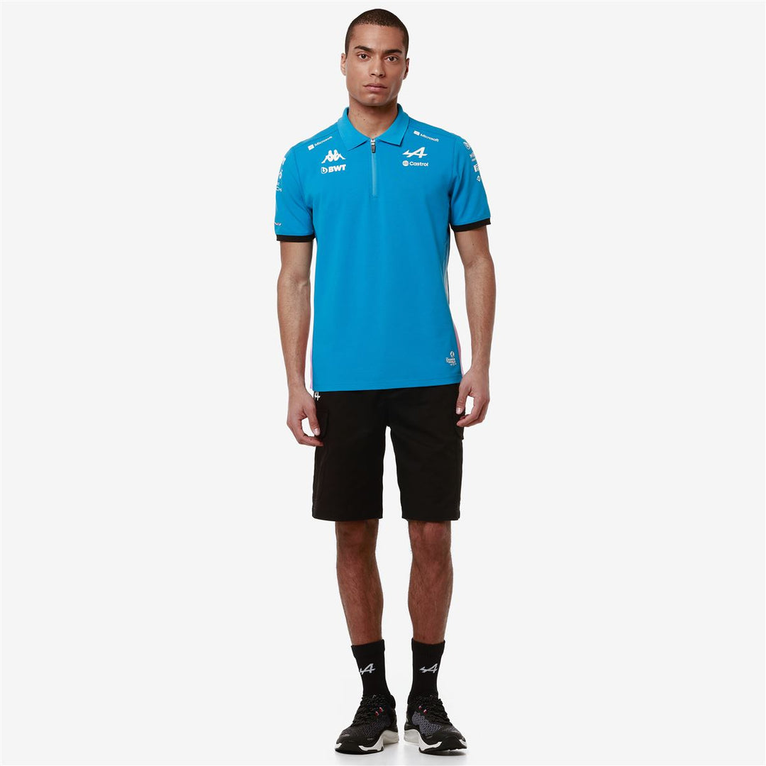 Polo Adrem BWT Alpine F1 Team 2024 Bleu Homme