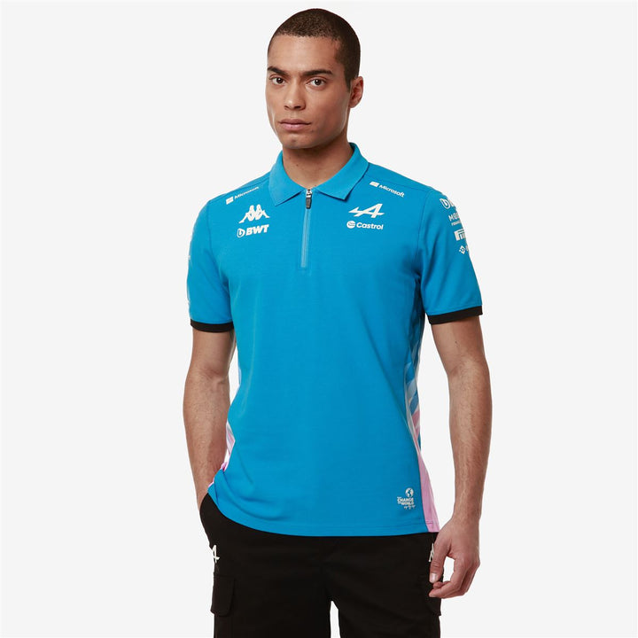 Polo Adrem BWT Alpine F1 Team 2024 Bleu Homme