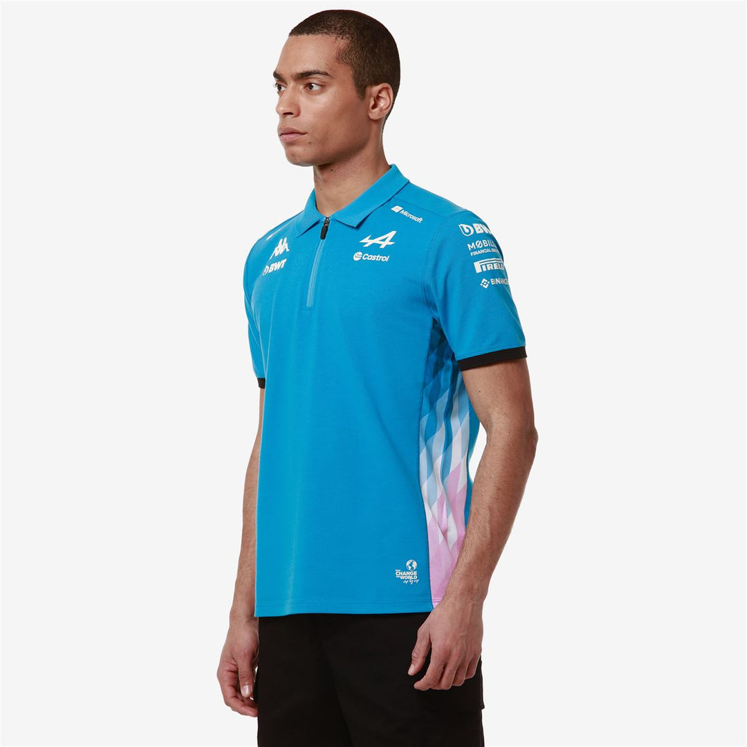 Polo Adrem BWT Alpine F1 Team 2024 Bleu Homme