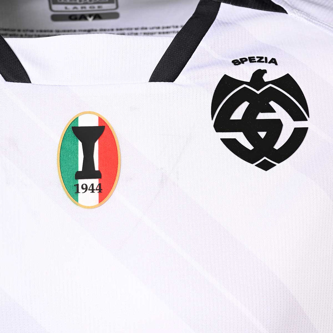 Maillot Kombat Home Spezia 23/24 Blanc Homme