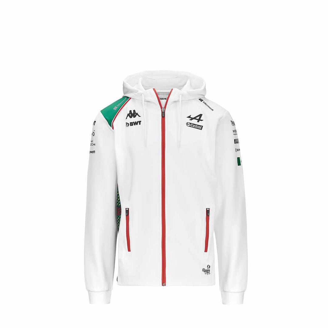 Veste Atrisohood Mexico BWT Alpine F1 Team 2023 Blanc Homme