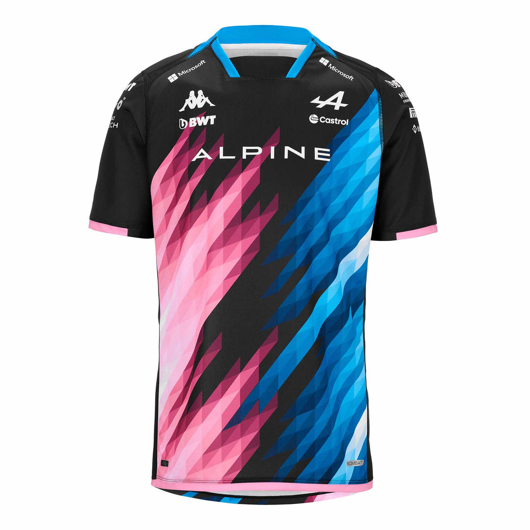 Maillot Kombat Ocon BWT Alpine F1 Team 2024 Noir Enfant