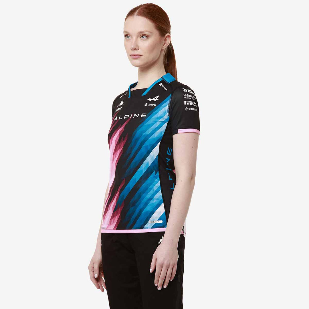 Maillot Kombat Lady Ocon BWT Alpine F1 Team 2024 Noir Femme