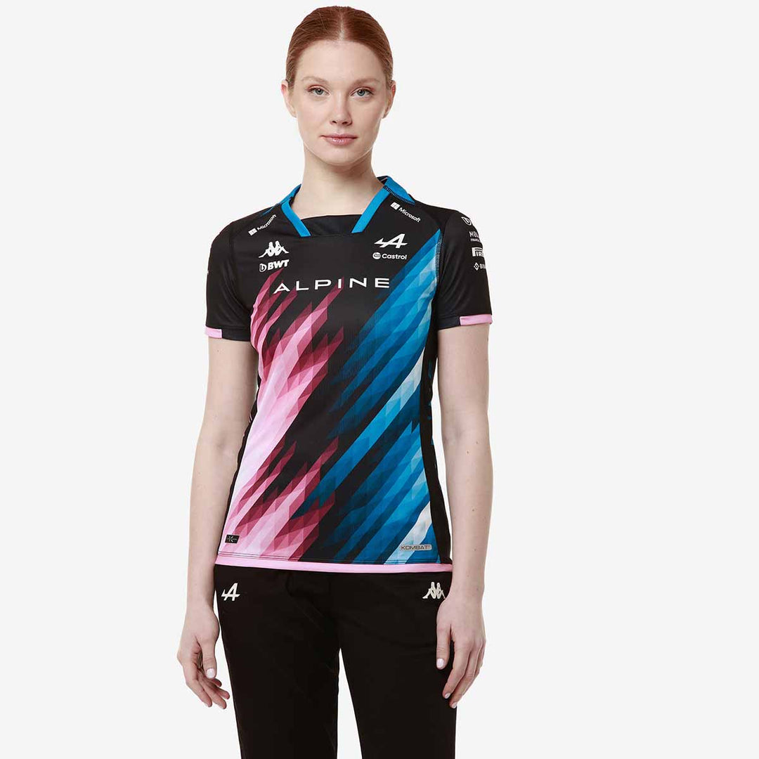 Maillot Kombat Lady Ocon BWT Alpine F1 Team 2024 Noir Femme