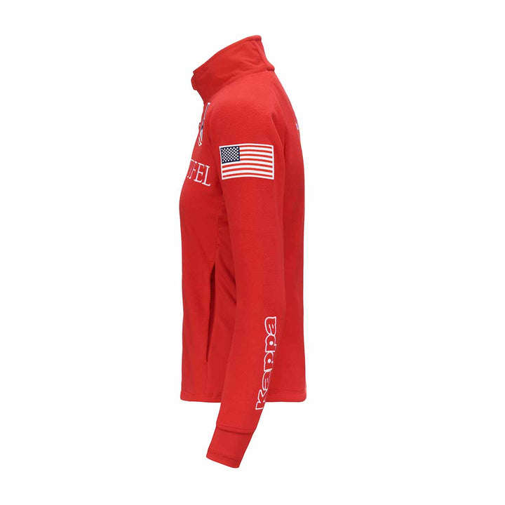 Veste 6Cento 688 US Ski Team Rouge Femme