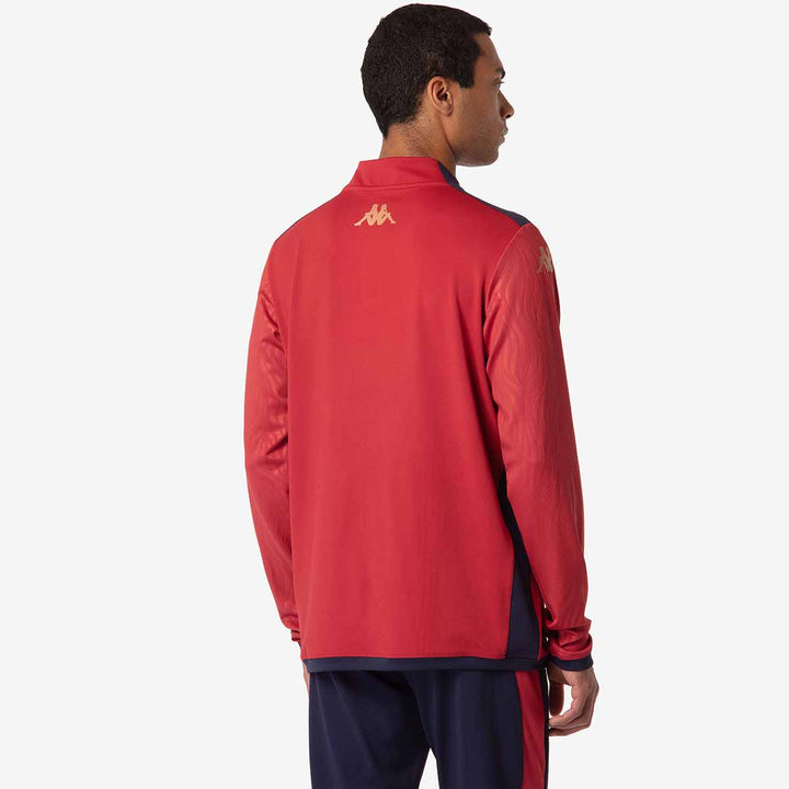 Sweatshirt Ablas Pro 8 SM Caen 24/25 Rouge Homme