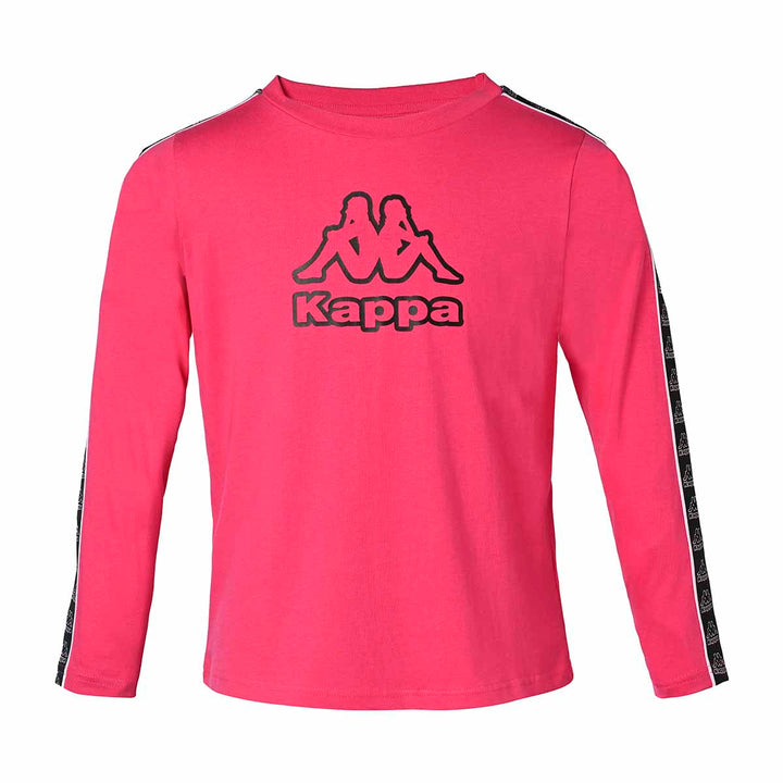 T-Shirt Logo Fuchsia Enfant