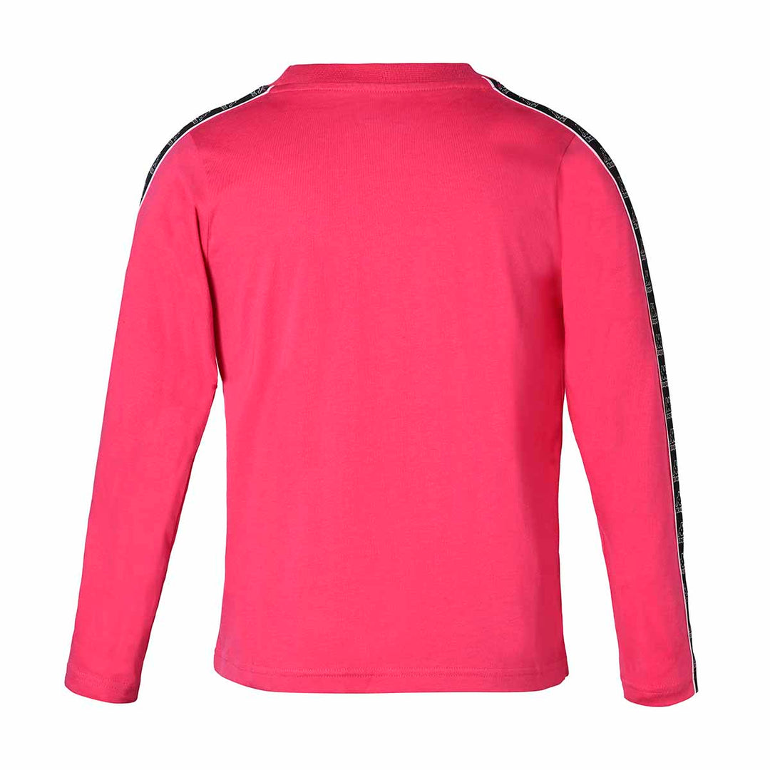 T-Shirt Logo Fuchsia Enfant