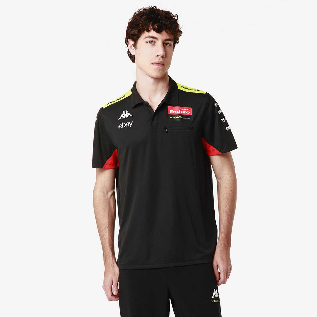 Polo Acrazon VR46 2024 Noir Homme