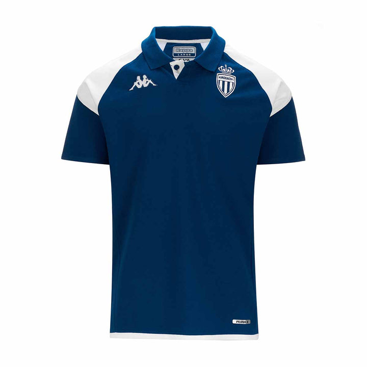 Polo Angat 7 AS Monaco 23/24 Bleu Enfant