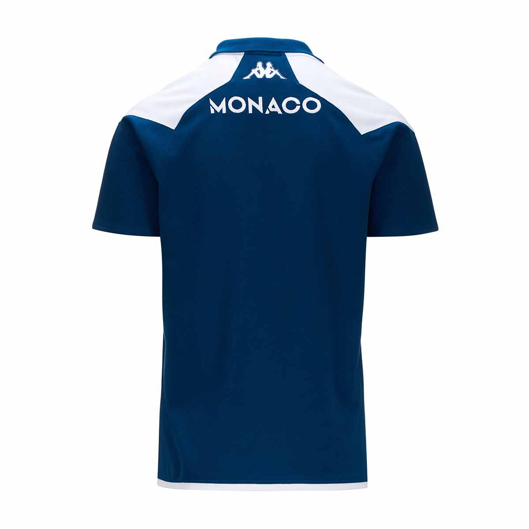 Polo Angat 7 AS Monaco 23/24 Bleu Enfant