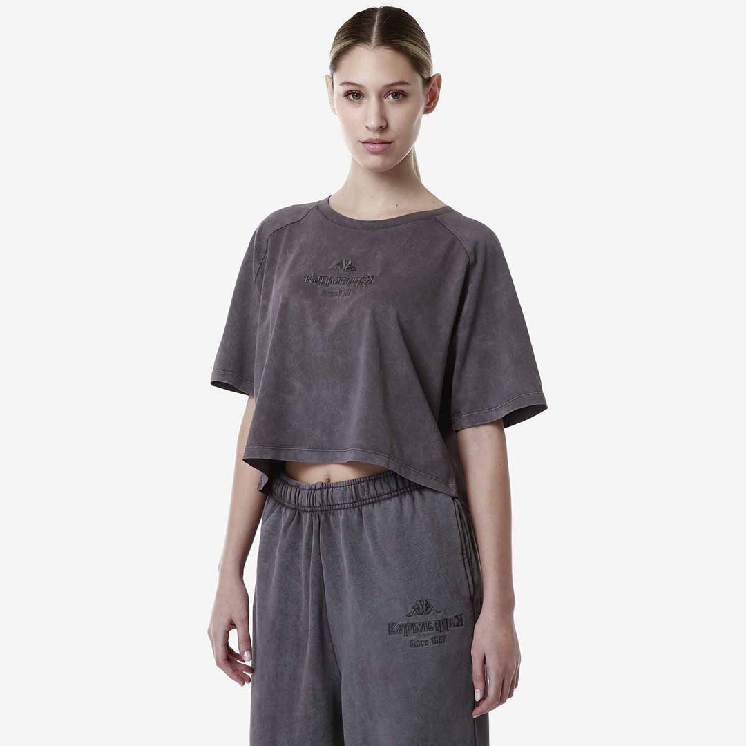 T-shirt Authentic Premium Lumy Gris Femme