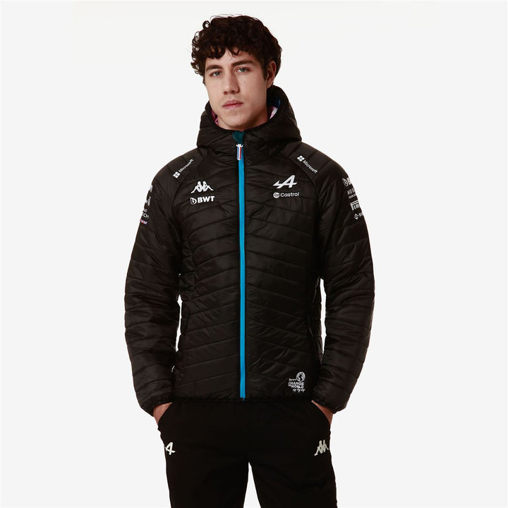 Doudoune Aboucou BWT Alpine F1 Team 2024 Noir Homme